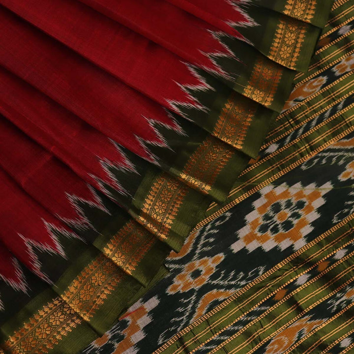 Handloom Khandua Silk Ikat Saree Handloom Saree_Khandua Silk Priyadarshini Handloom 