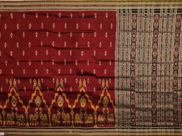 Handloom Khandua Silk Ikat Saree Handloom Saree_Khandua Silk Priyadarshini Handloom