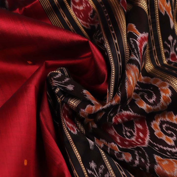Handloom Khandua Silk Ikat Saree Handloom Saree_Khandua Silk Priyadarshini Handloom