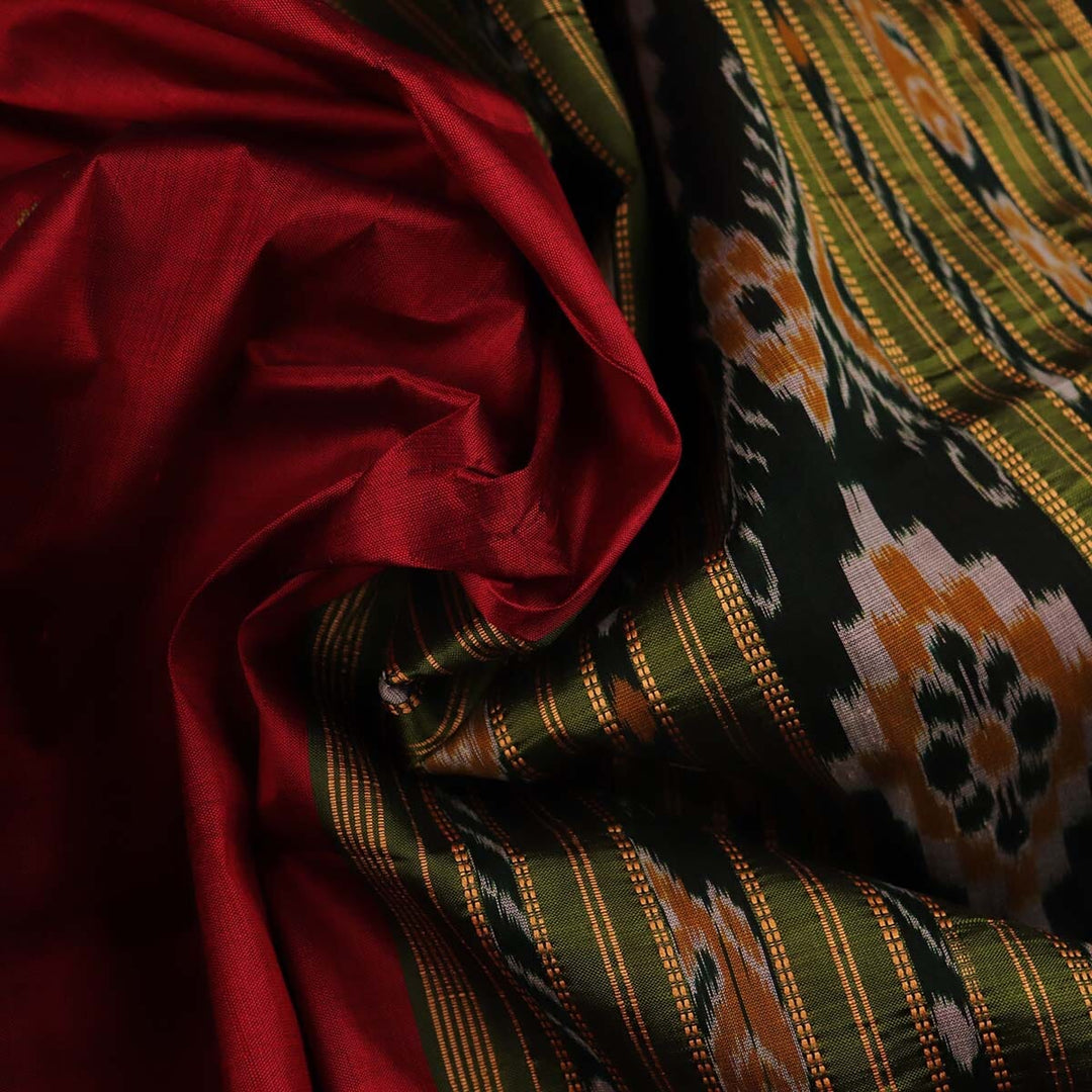 Handloom Khandua Silk Ikat Saree Handloom Saree_Khandua Silk Priyadarshini Handloom