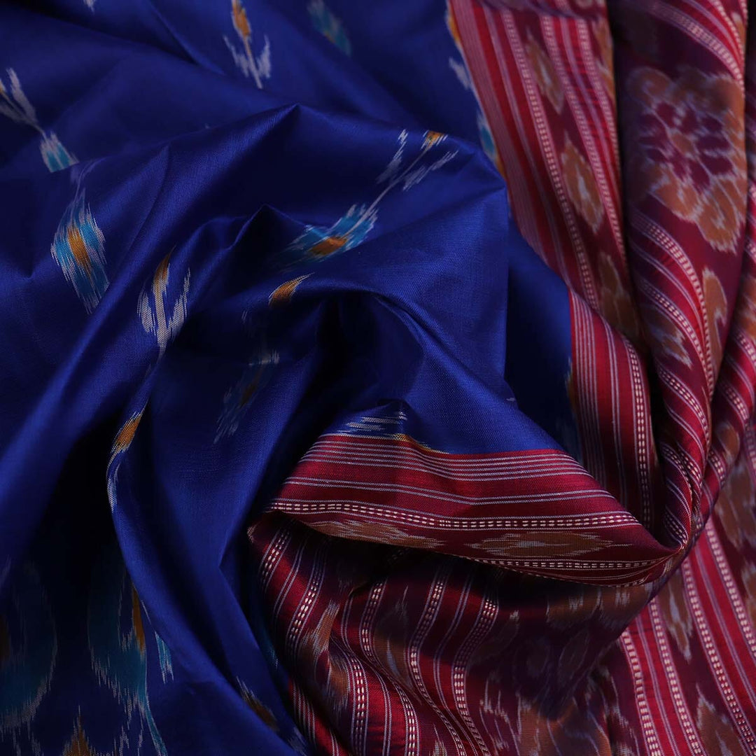 Handloom Khandua Silk Ikat Saree Handloom Saree_Khandua Silk Priyadarshini Handloom