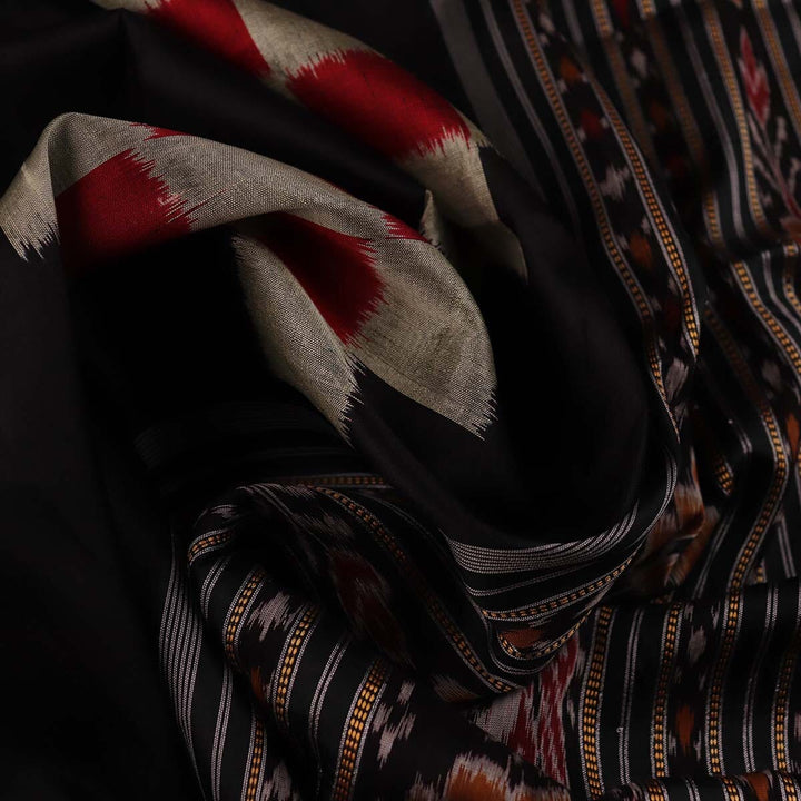 Handloom Khandua Silk Ikat Saree Handloom Saree_Khandua Silk Priyadarshini Handloom
