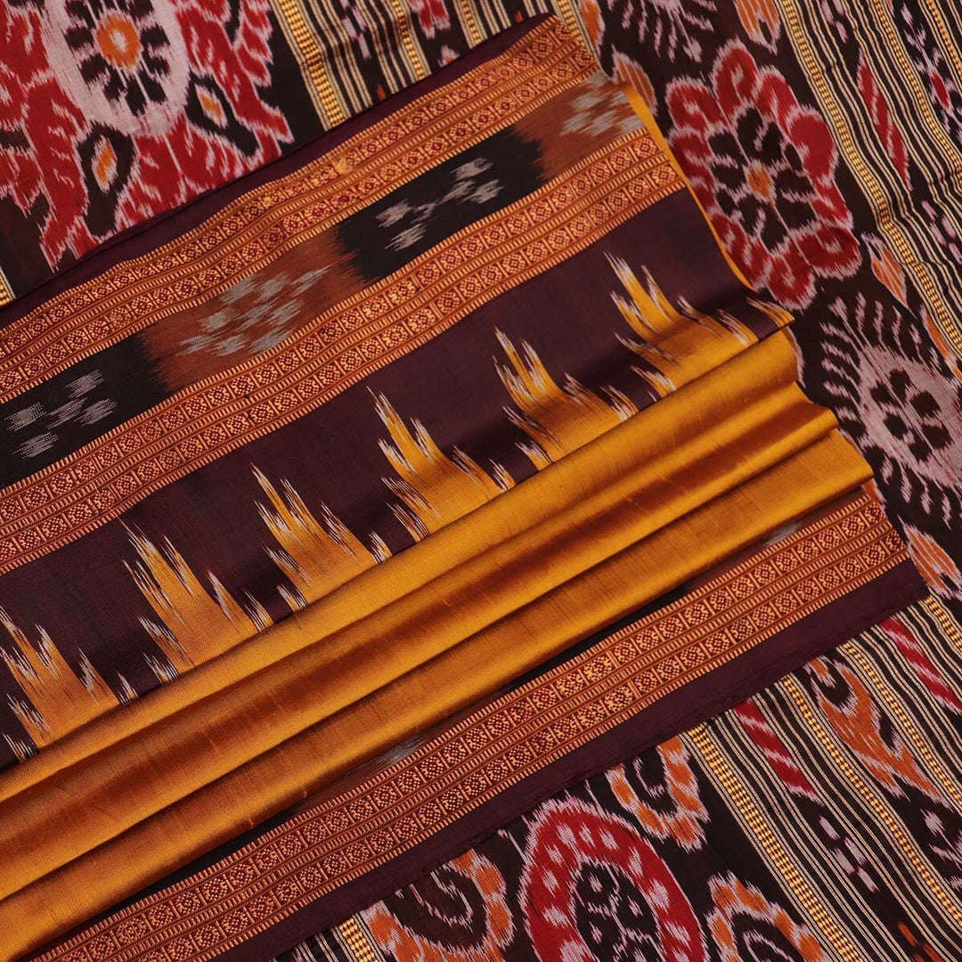 Handloom Khandua Silk Ikat Saree Handloom Saree_Khandua Silk Priyadarshini Handloom