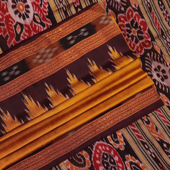 Handloom Khandua Silk Ikat Saree Handloom Saree_Khandua Silk Priyadarshini Handloom