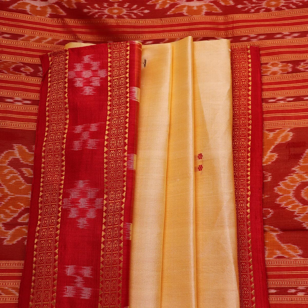 Handloom Khandua Silk Ikat Saree Handloom Saree_Khandua Silk Priyadarshini Handloom