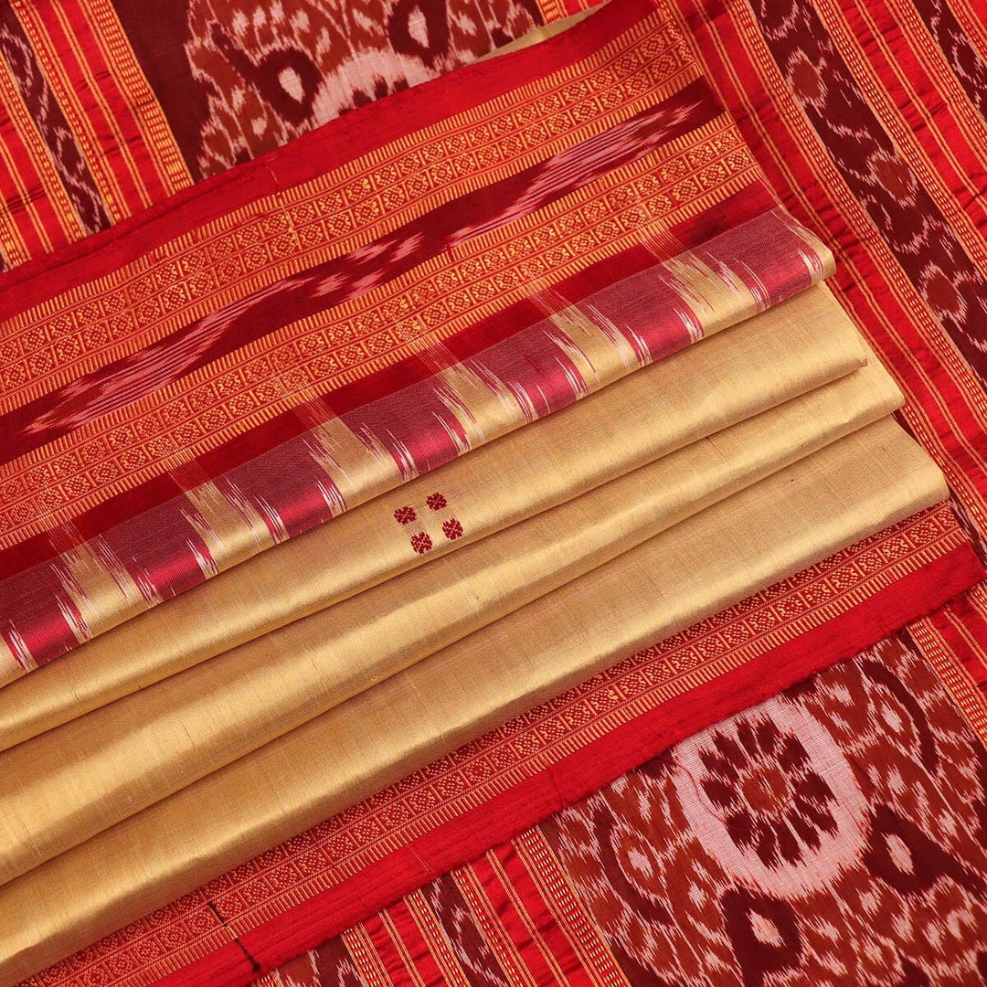 Handloom Khandua Silk Ikat Saree Handloom Saree_Khandua Silk Priyadarshini Handloom