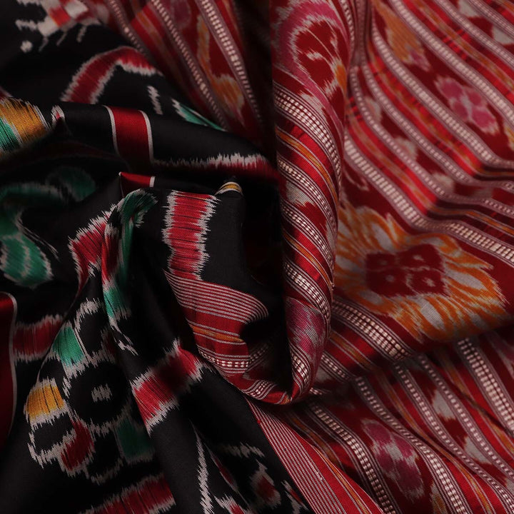 Handloom Khandua Silk Ikat Saree Handloom Saree_Khandua Silk Priyadarshini Handloom