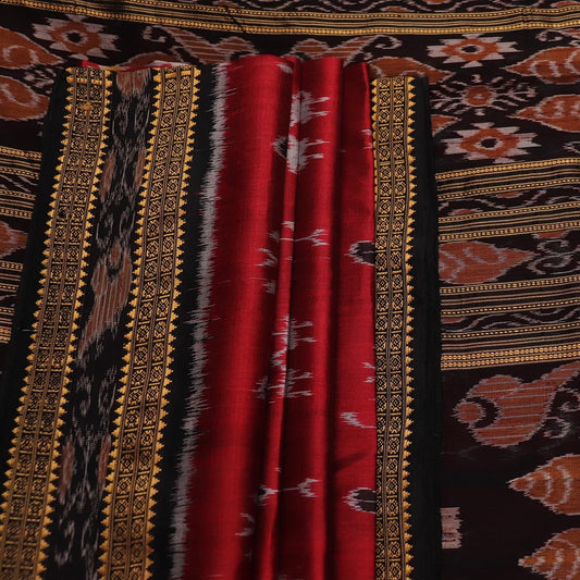Handloom Khandua Silk Ikat Saree Handloom Saree_Khandua Silk Priyadarshini Handloom