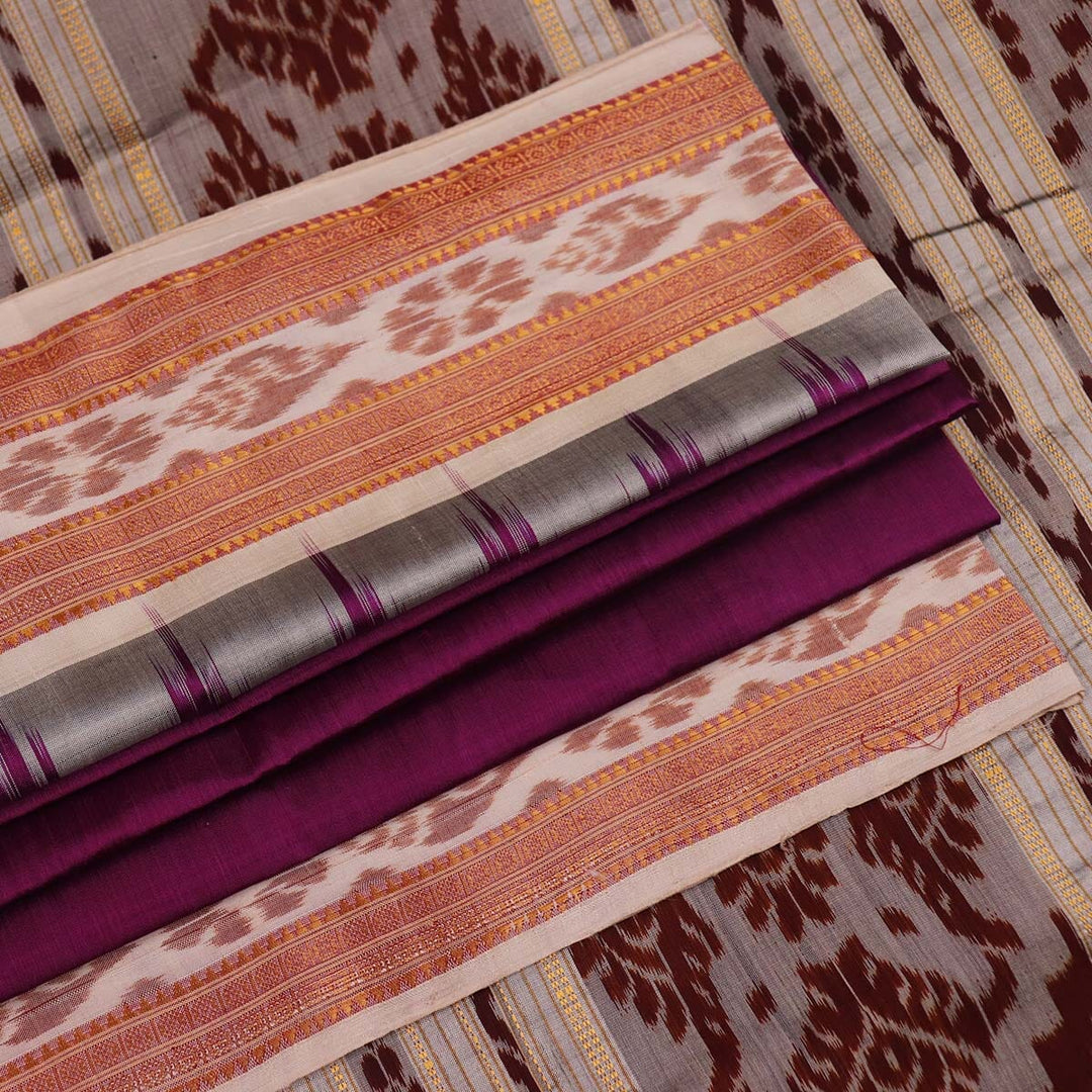 Handloom Khandua Silk Ikat Saree Handloom Saree_Khandua Silk Priyadarshini Handloom