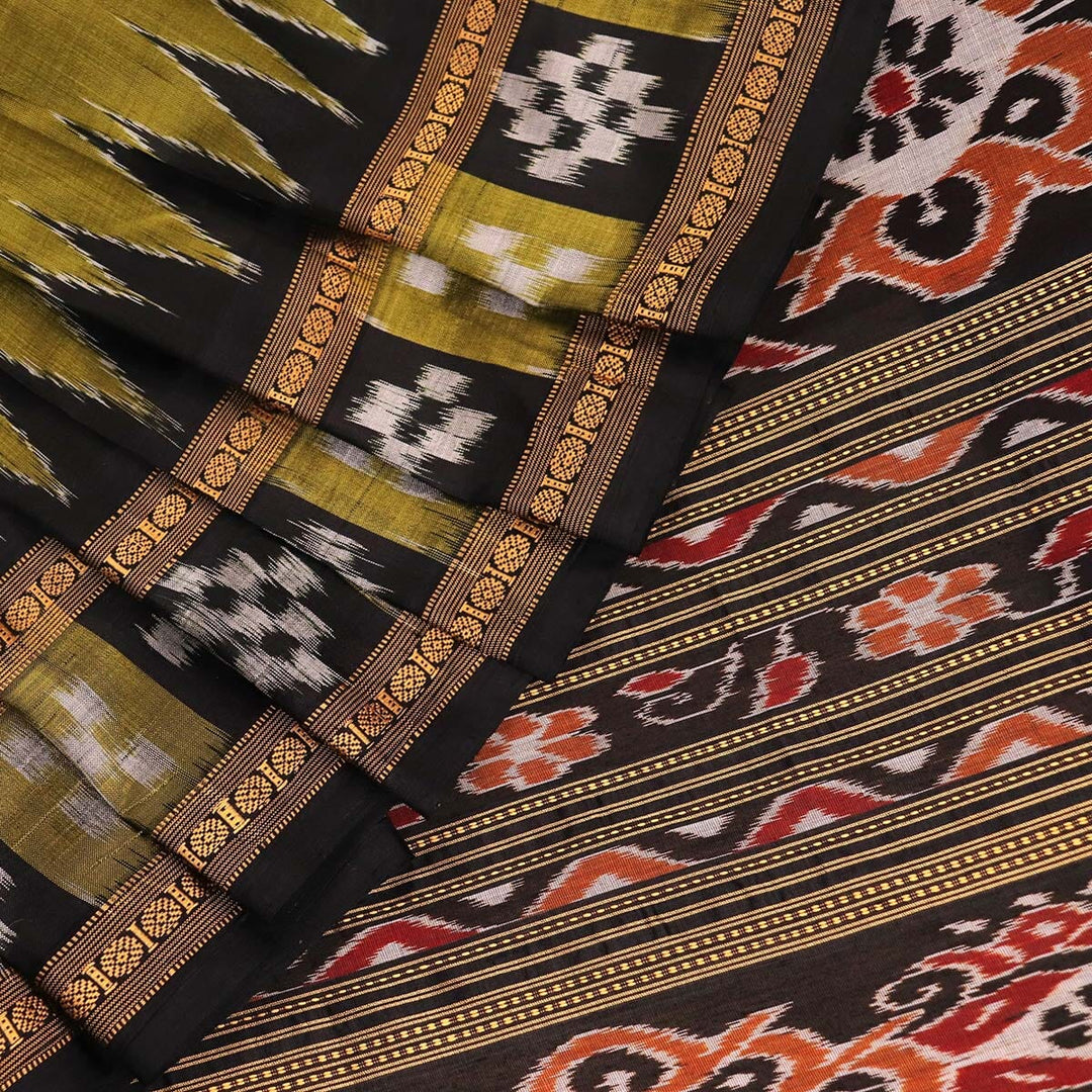 Handloom Khandua Silk Ikat Saree Handloom Saree_Khandua Silk Priyadarshini Handloom