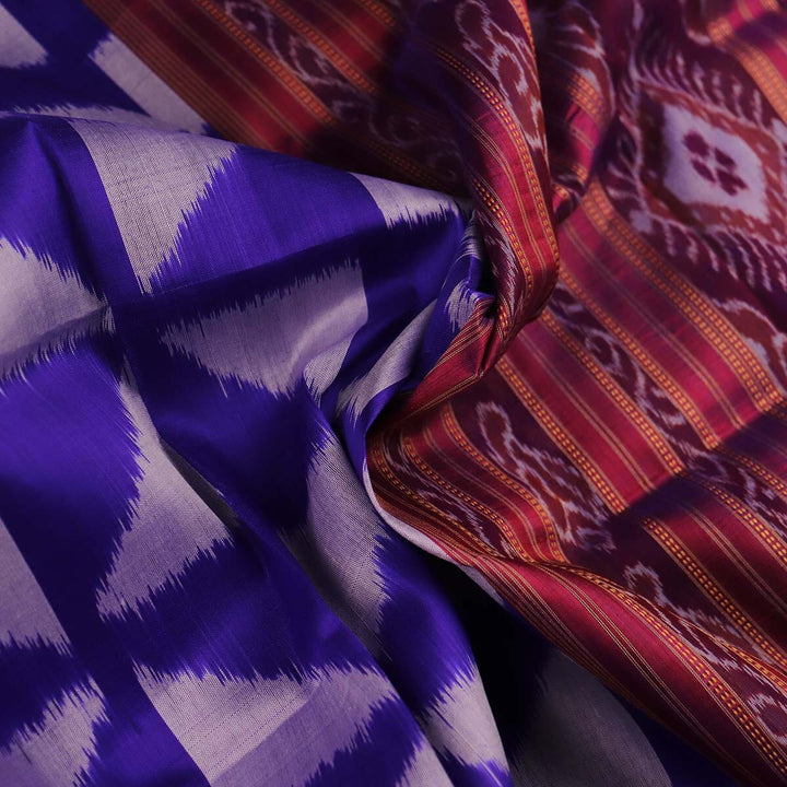 Handloom Khandua Silk Ikat Saree Handloom Saree_Khandua Silk Priyadarshini Handloom