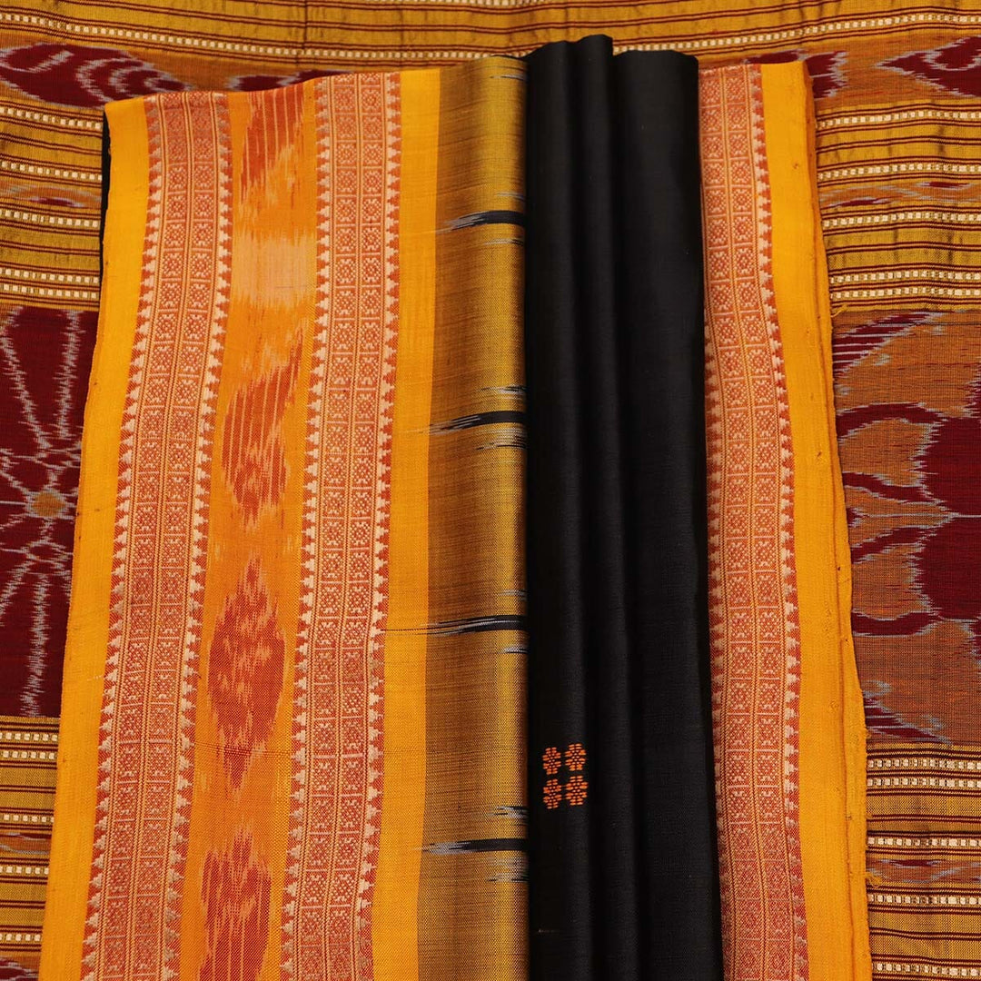 Handloom Khandua Silk Ikat Saree Handloom Saree_Khandua Silk Priyadarshini Handloom