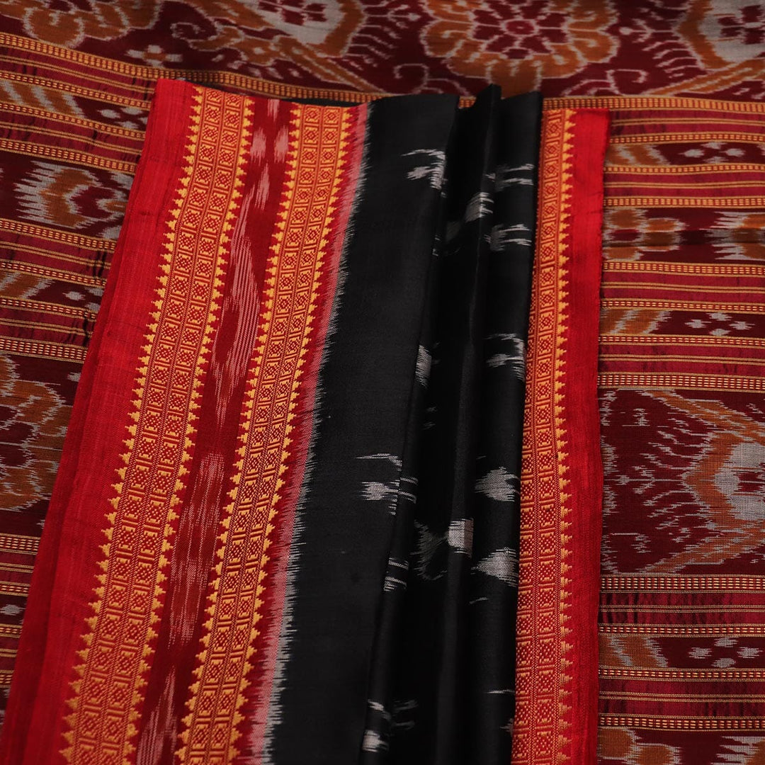 Handloom Khandua Silk Ikat Saree Handloom Saree_Khandua Silk Priyadarshini Handloom