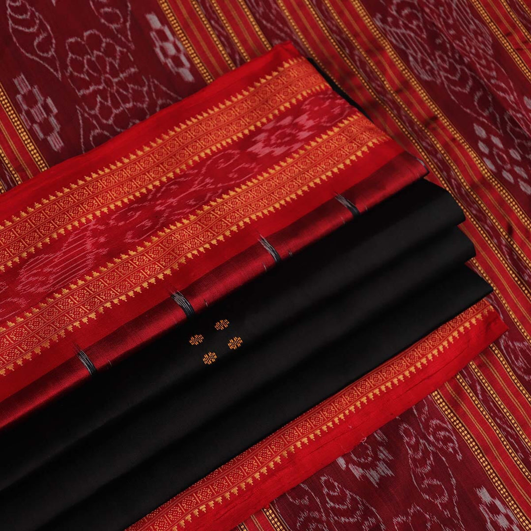 Handloom Khandua Silk Ikat Saree Handloom Saree_Khandua Silk Priyadarshini Handloom
