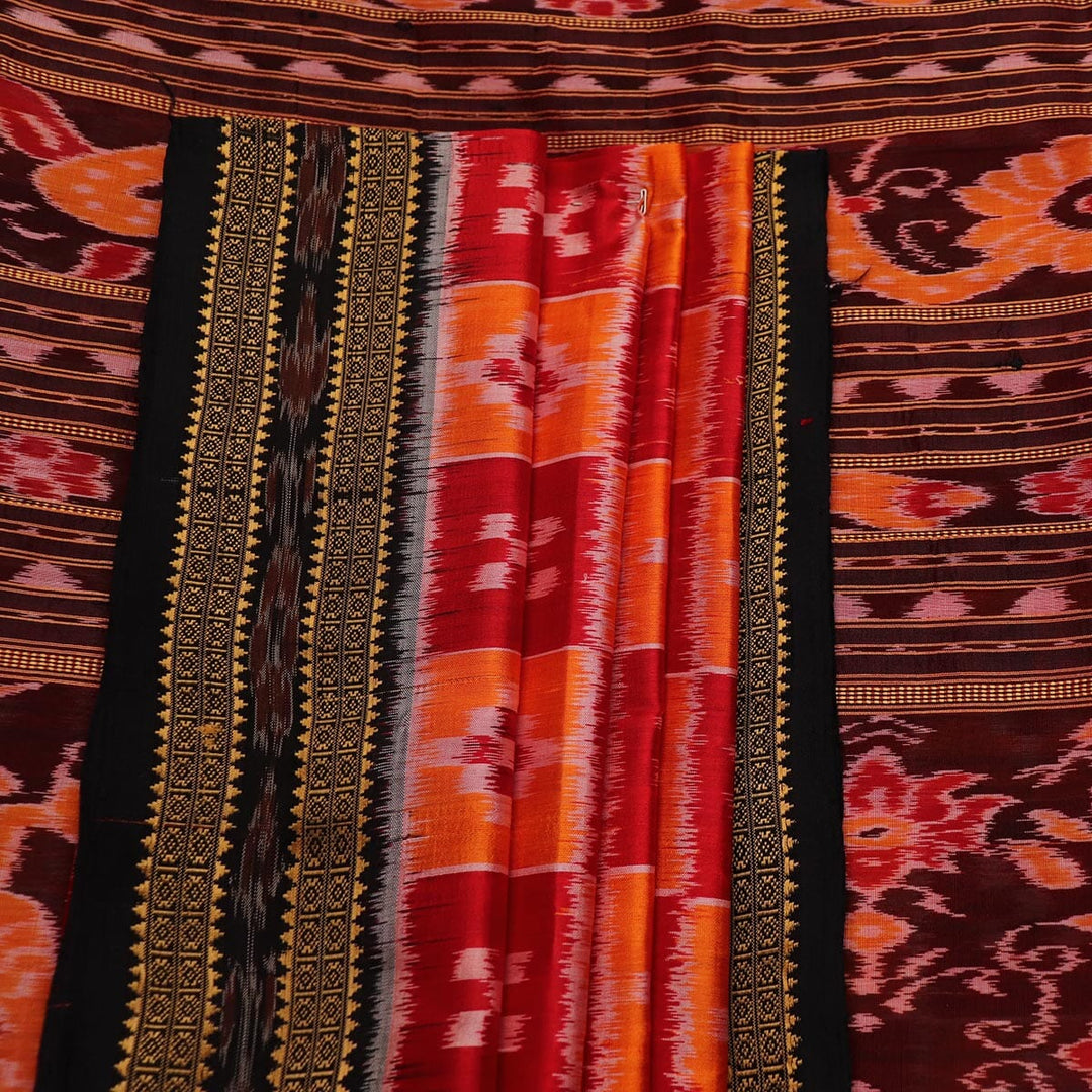 Handloom Khandua Silk Ikat Saree Handloom Saree_Khandua Silk Priyadarshini Handloom