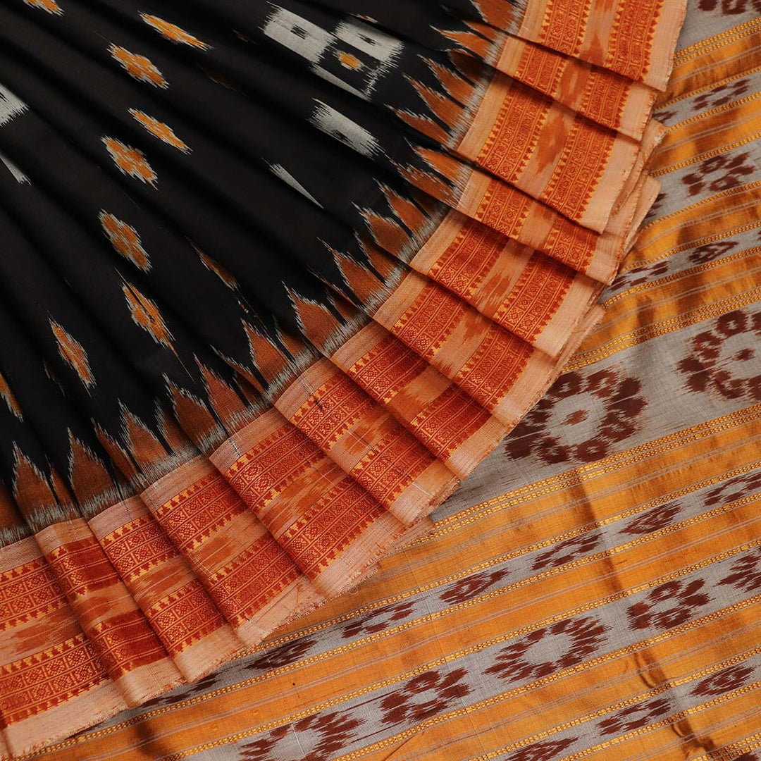Handloom Khandua Silk Ikat Saree Handloom Saree_Khandua Silk Priyadarshini Handloom
