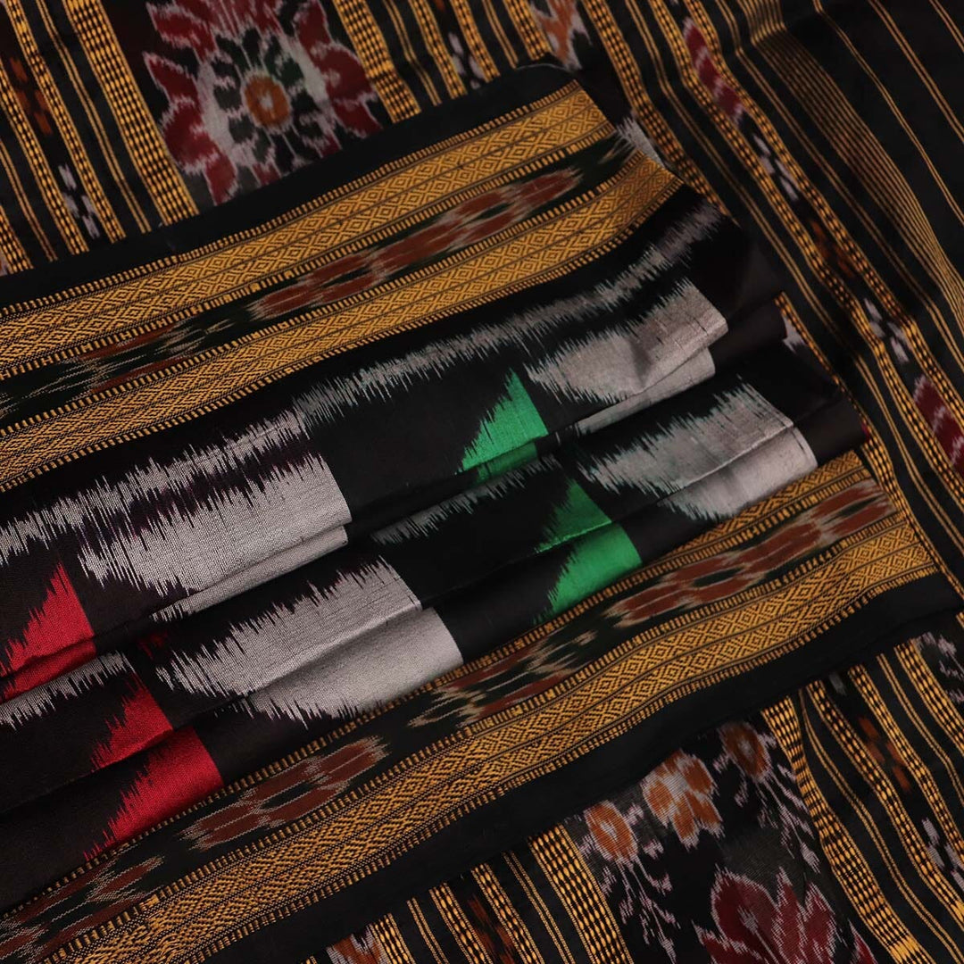 Handloom Khandua Silk Ikat Saree Handloom Saree_Khandua Silk Priyadarshini Handloom