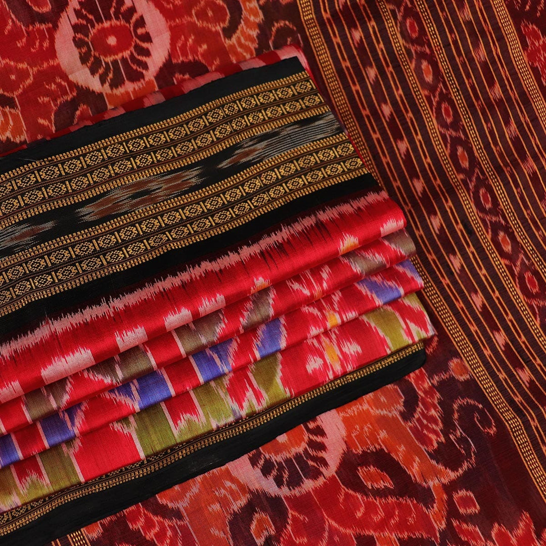 Handloom Khandua Silk Ikat Saree Handloom Saree_Khandua Silk Priyadarshini Handloom