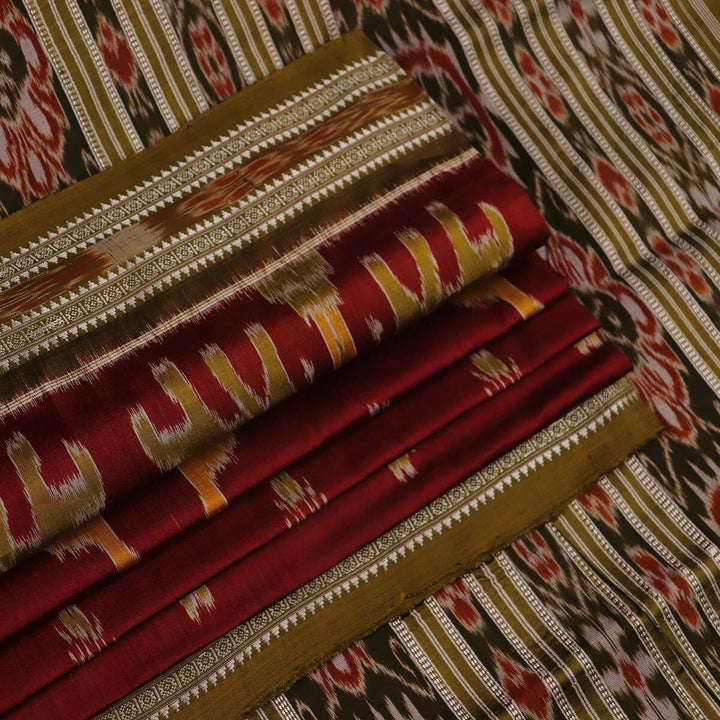 Handloom Khandua Silk Ikat Saree Handloom Saree_Khandua Silk Priyadarshini Handloom
