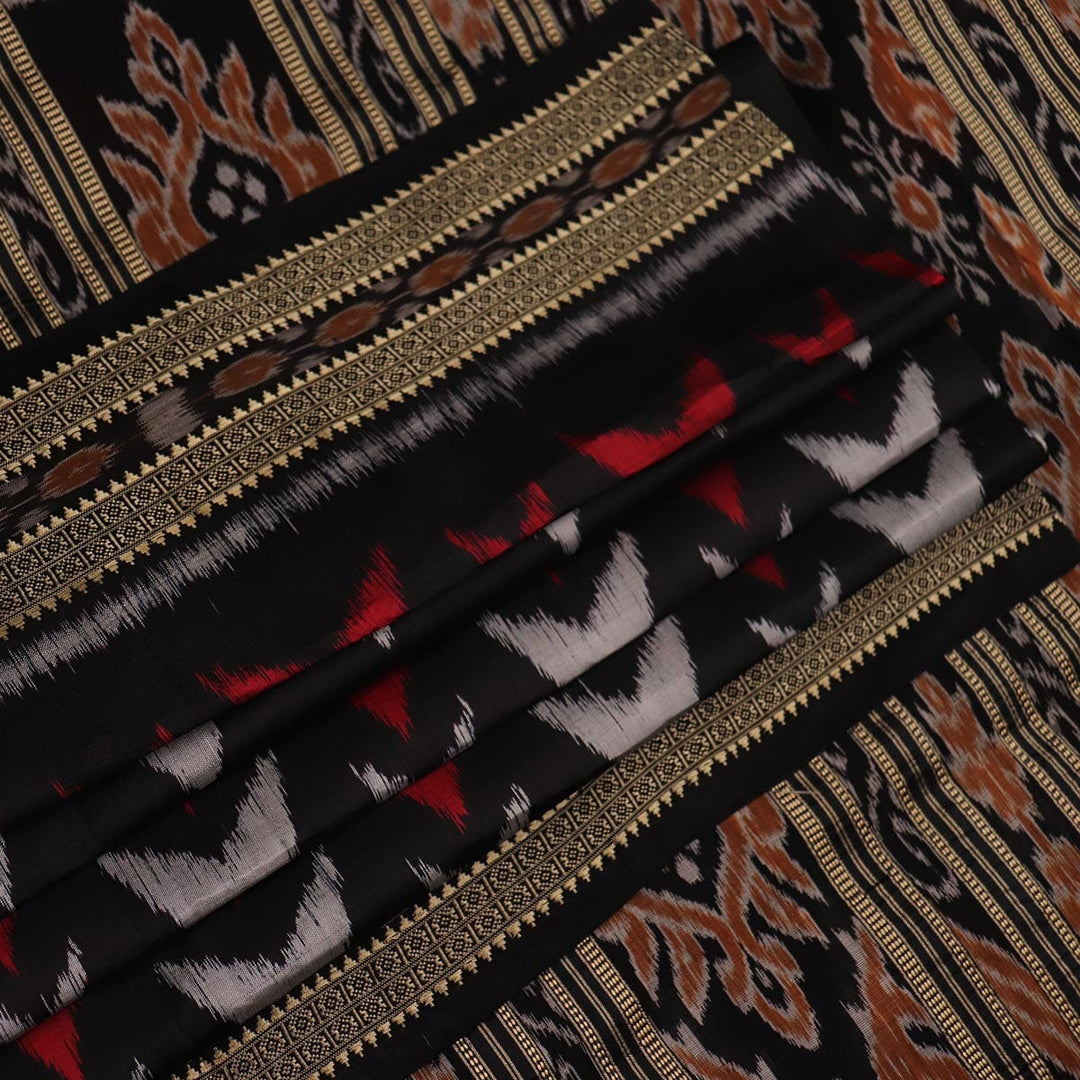 Handloom Khandua Silk Ikat Saree Handloom Saree_Khandua Silk Priyadarshini Handloom