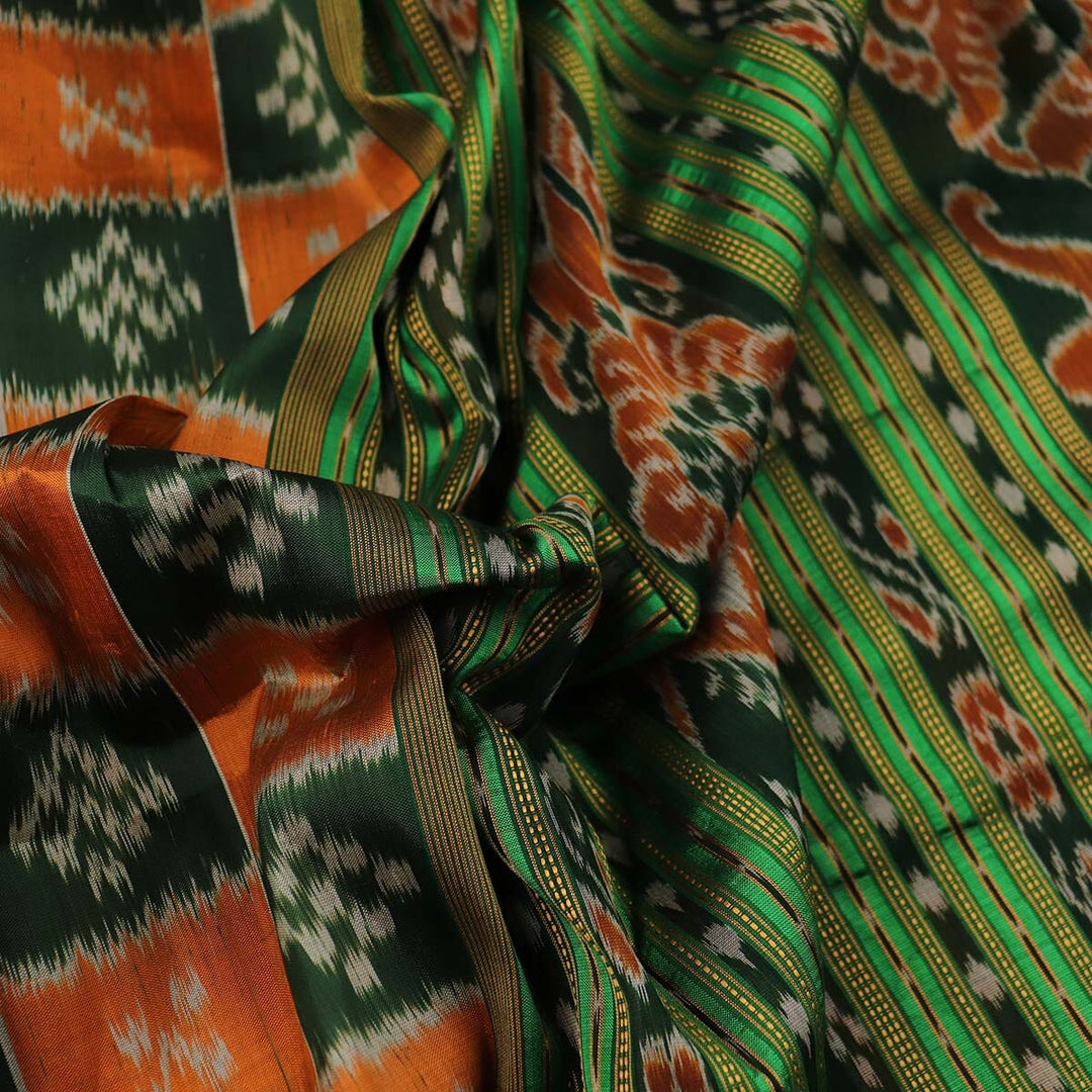 Handloom Khandua Silk Ikat Saree Handloom Saree_Khandua Silk Priyadarshini Handloom