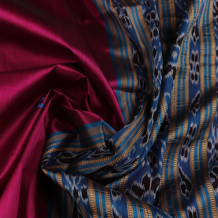 Handloom Khandua Silk Ikat Saree Handloom Saree_Khandua Silk Priyadarshini Handloom