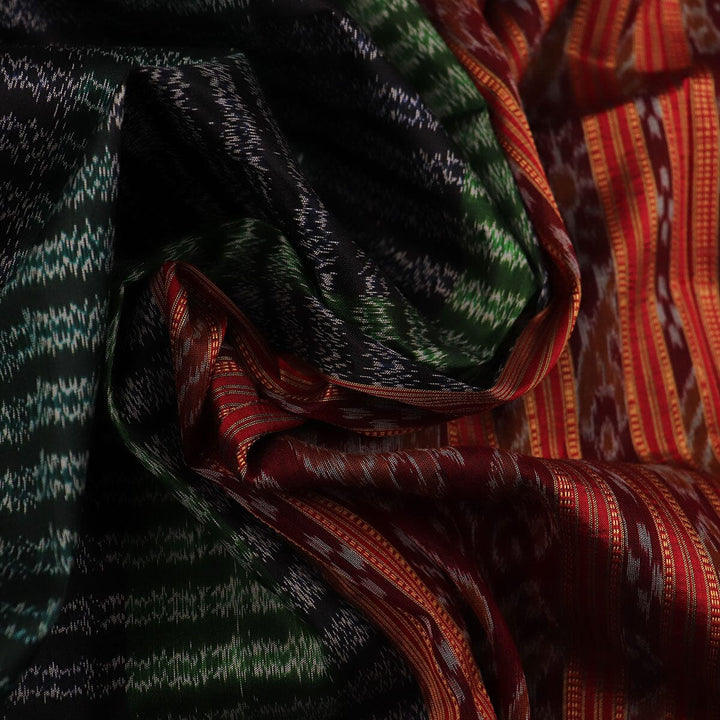 Handloom Khandua Silk Ikat Saree Handloom Saree_Khandua Silk Priyadarshini Handloom
