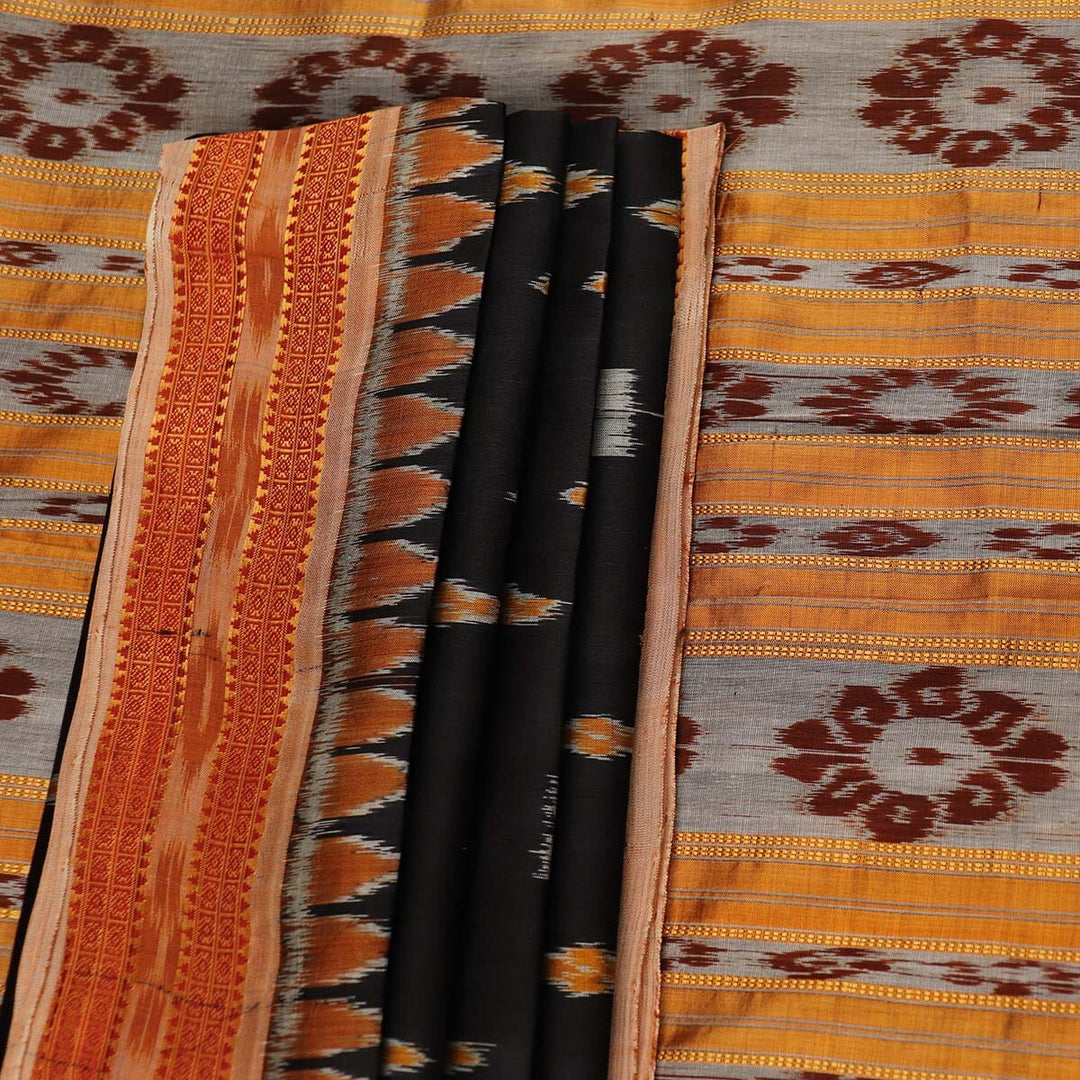 Handloom Khandua Silk Ikat Saree Handloom Saree_Khandua Silk Priyadarshini Handloom