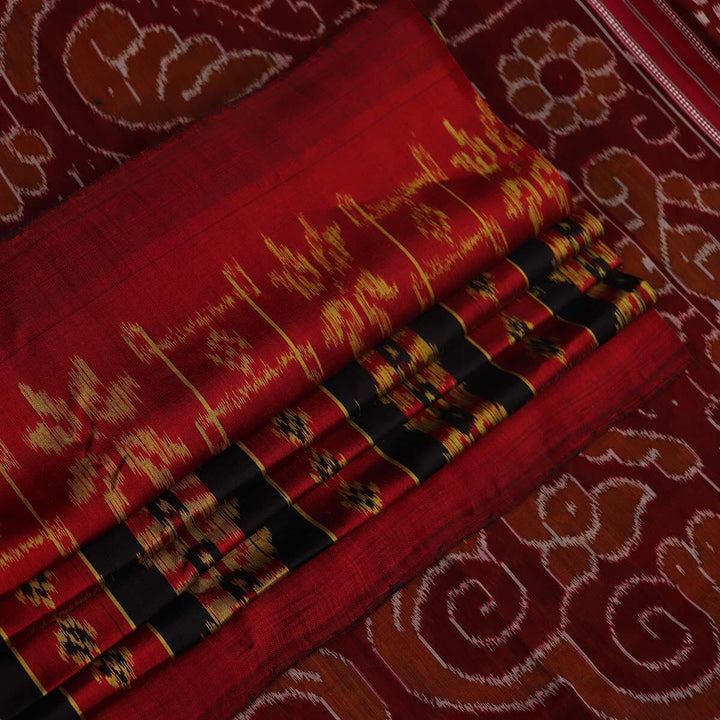 Handloom Khandua Silk Ikat Saree Handloom Saree_Khandua Silk Priyadarshini Handloom