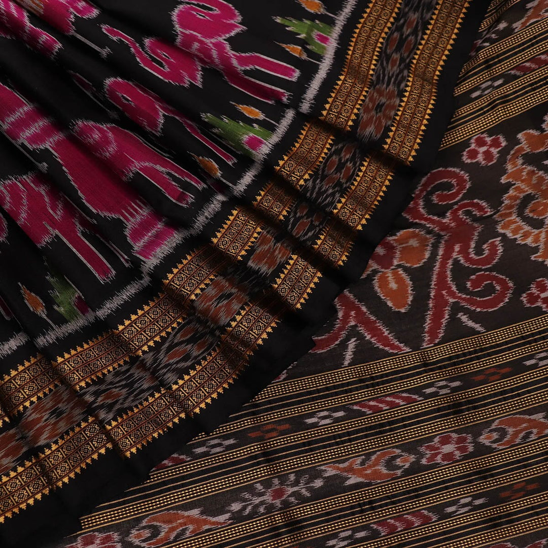 Handloom Khandua Silk Ikat Saree Handloom Saree_Khandua Silk Priyadarshini Handloom