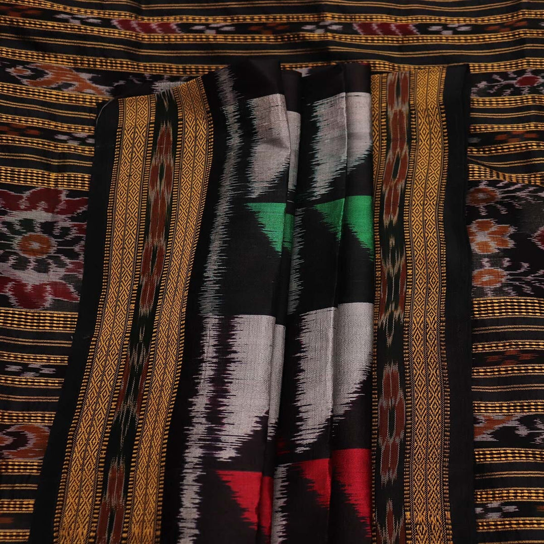 Handloom Khandua Silk Ikat Saree Handloom Saree_Khandua Silk Priyadarshini Handloom