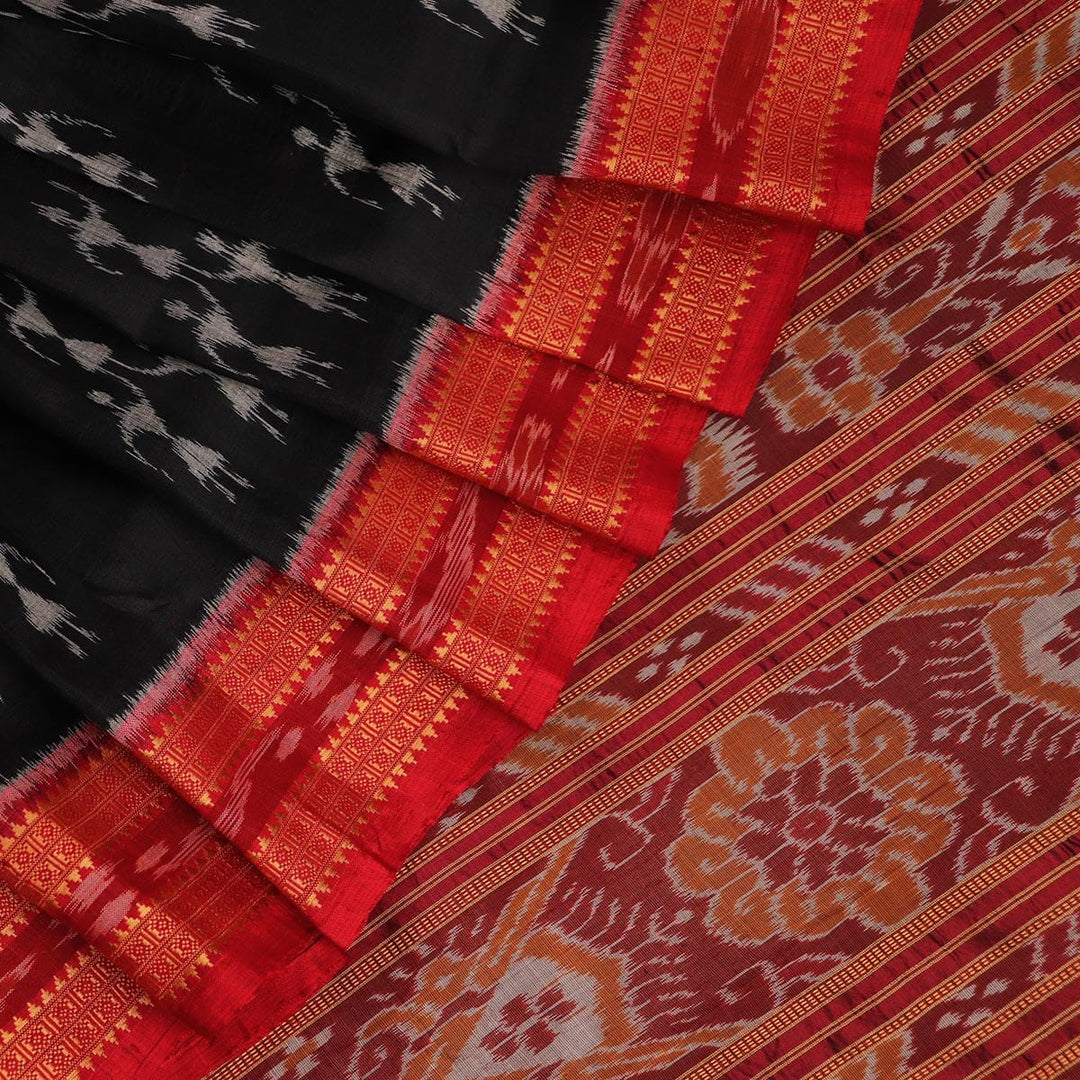 Handloom Khandua Silk Ikat Saree Handloom Saree_Khandua Silk Priyadarshini Handloom 