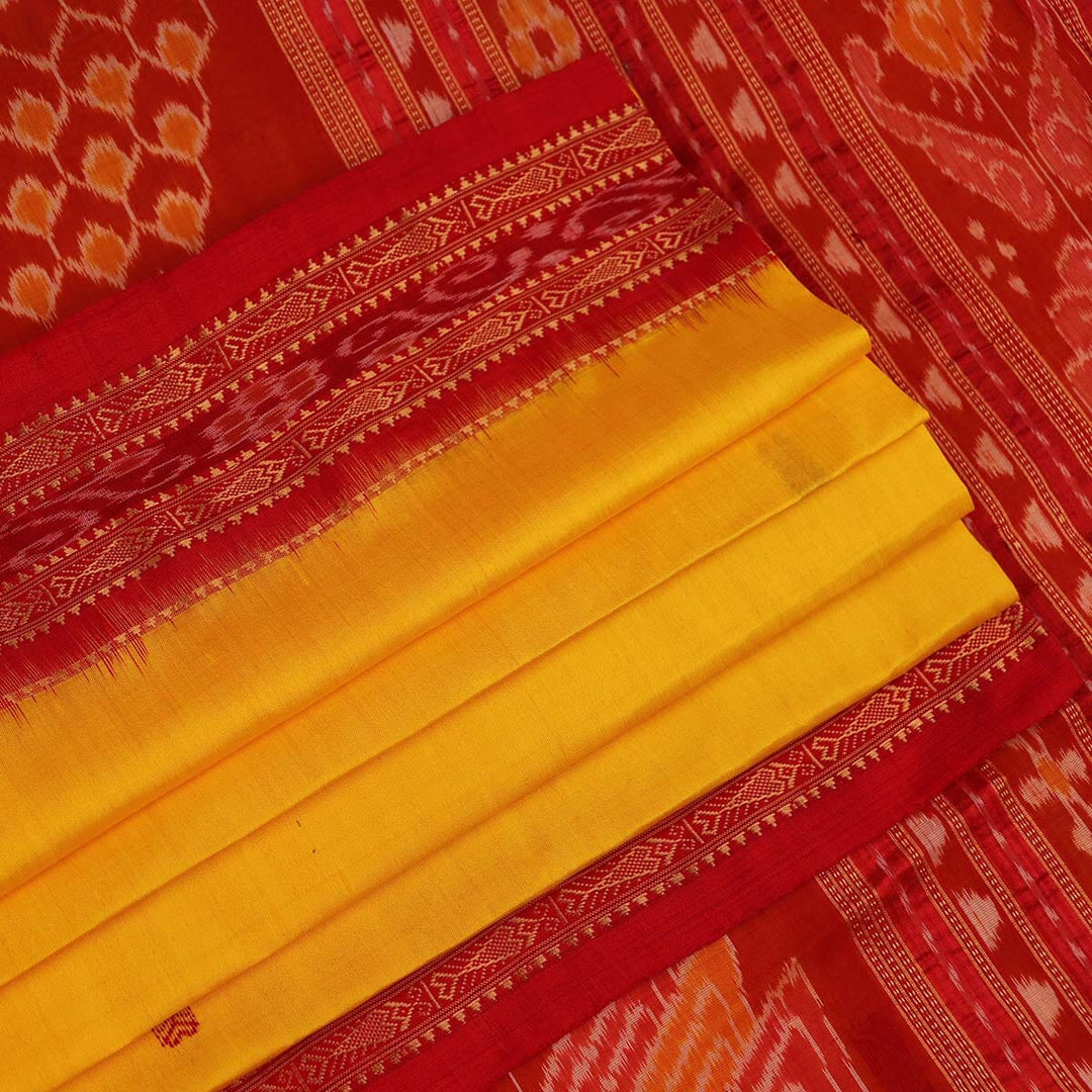 Handloom Khandua Silk Ikat Saree Handloom Saree_Khandua Silk Priyadarshini Handloom