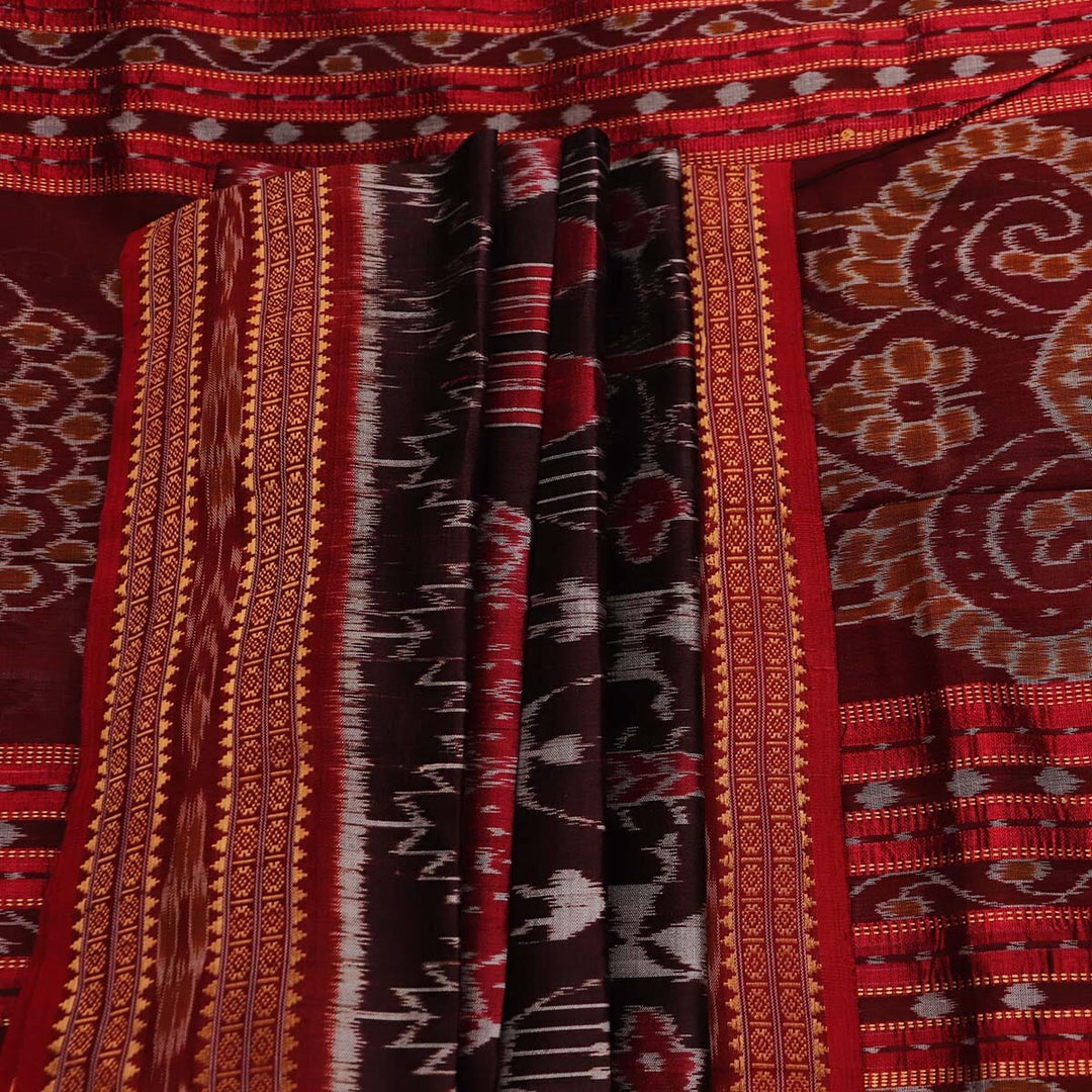 Handloom Khandua Silk Ikat Saree Handloom Saree_Khandua Silk Priyadarshini Handloom