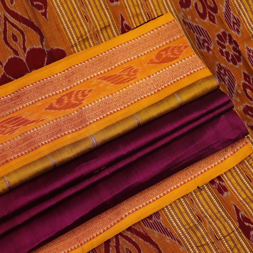 Handloom Khandua Silk Ikat Saree Handloom Saree_Khandua Silk Priyadarshini Handloom
