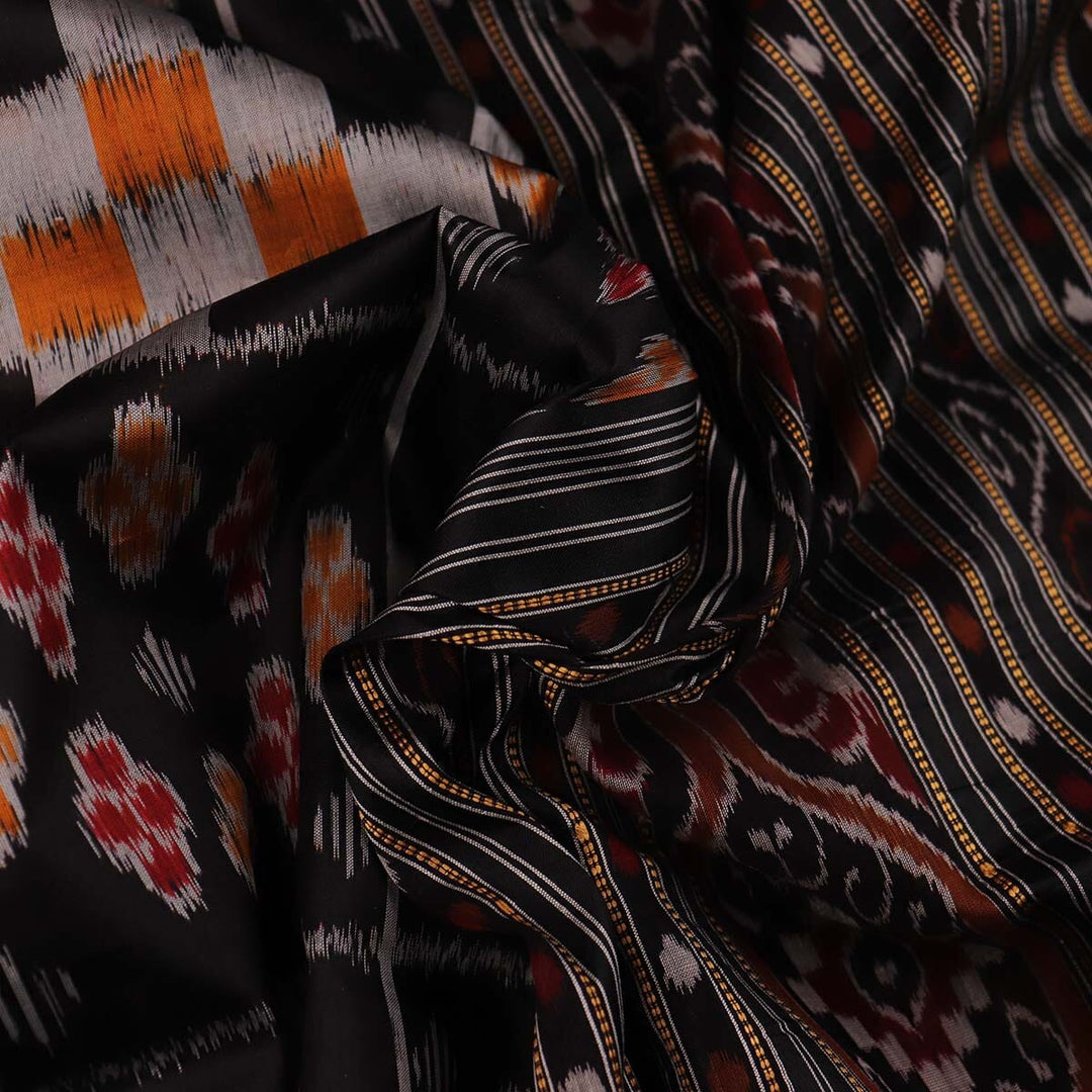 Handloom Khandua Silk Ikat Saree Handloom Saree_Khandua Silk Priyadarshini Handloom