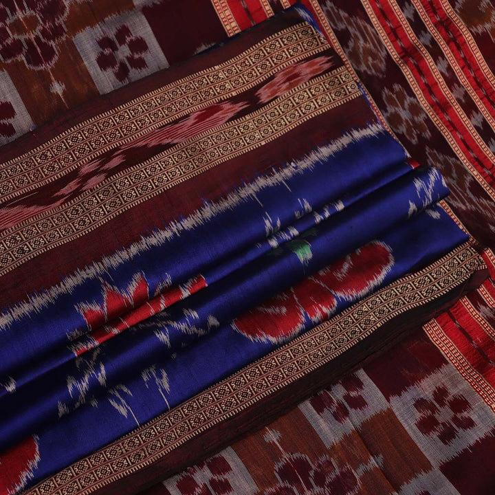 Handloom Khandua Silk Ikat Saree Handloom Saree_Khandua Silk Priyadarshini Handloom