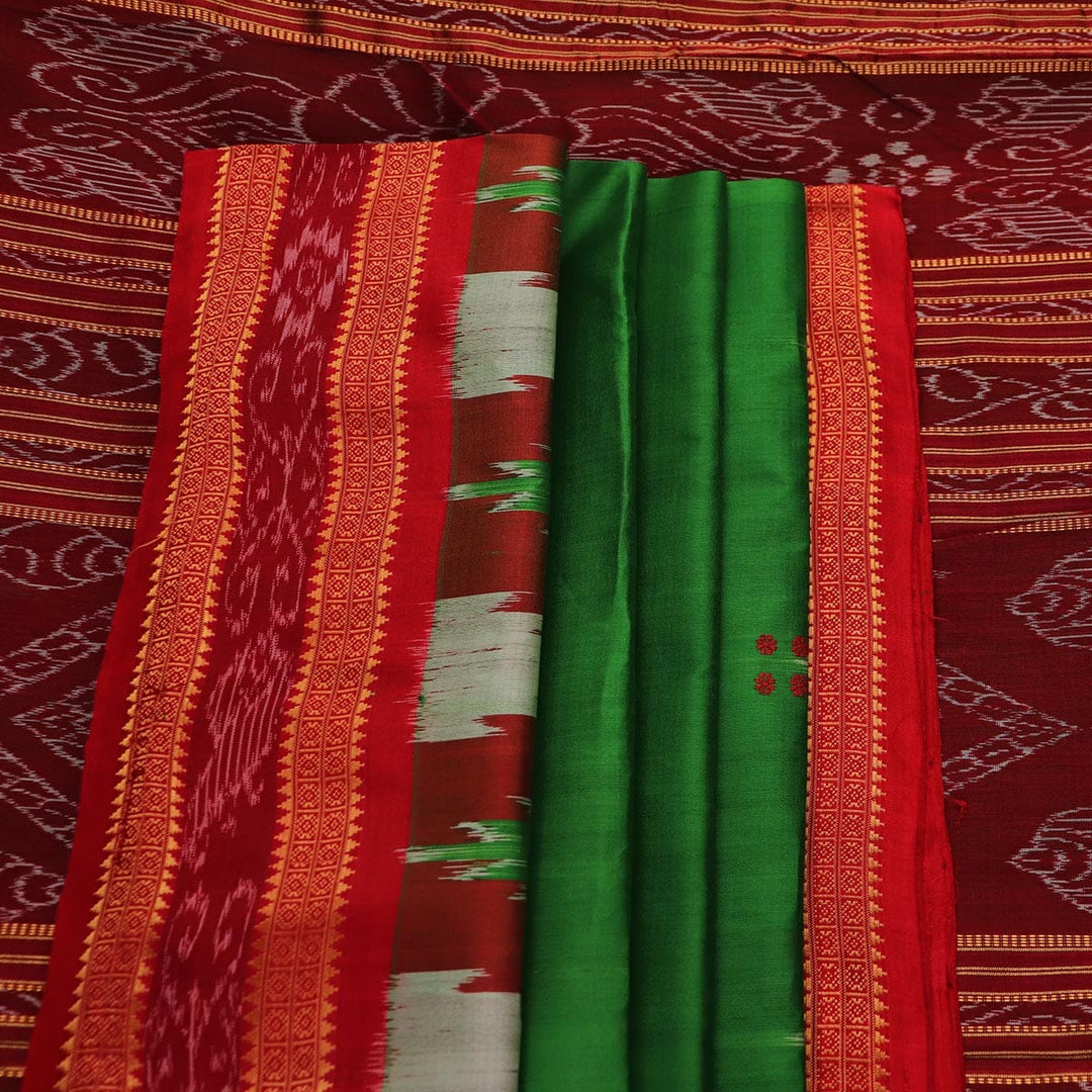 Handloom Khandua Silk Ikat Saree Handloom Saree_Khandua Silk Priyadarshini Handloom