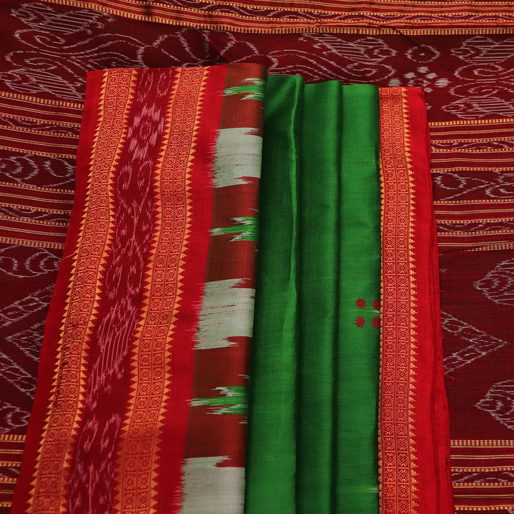 Handloom Khandua Silk Ikat Saree Handloom Saree_Khandua Silk Priyadarshini Handloom 