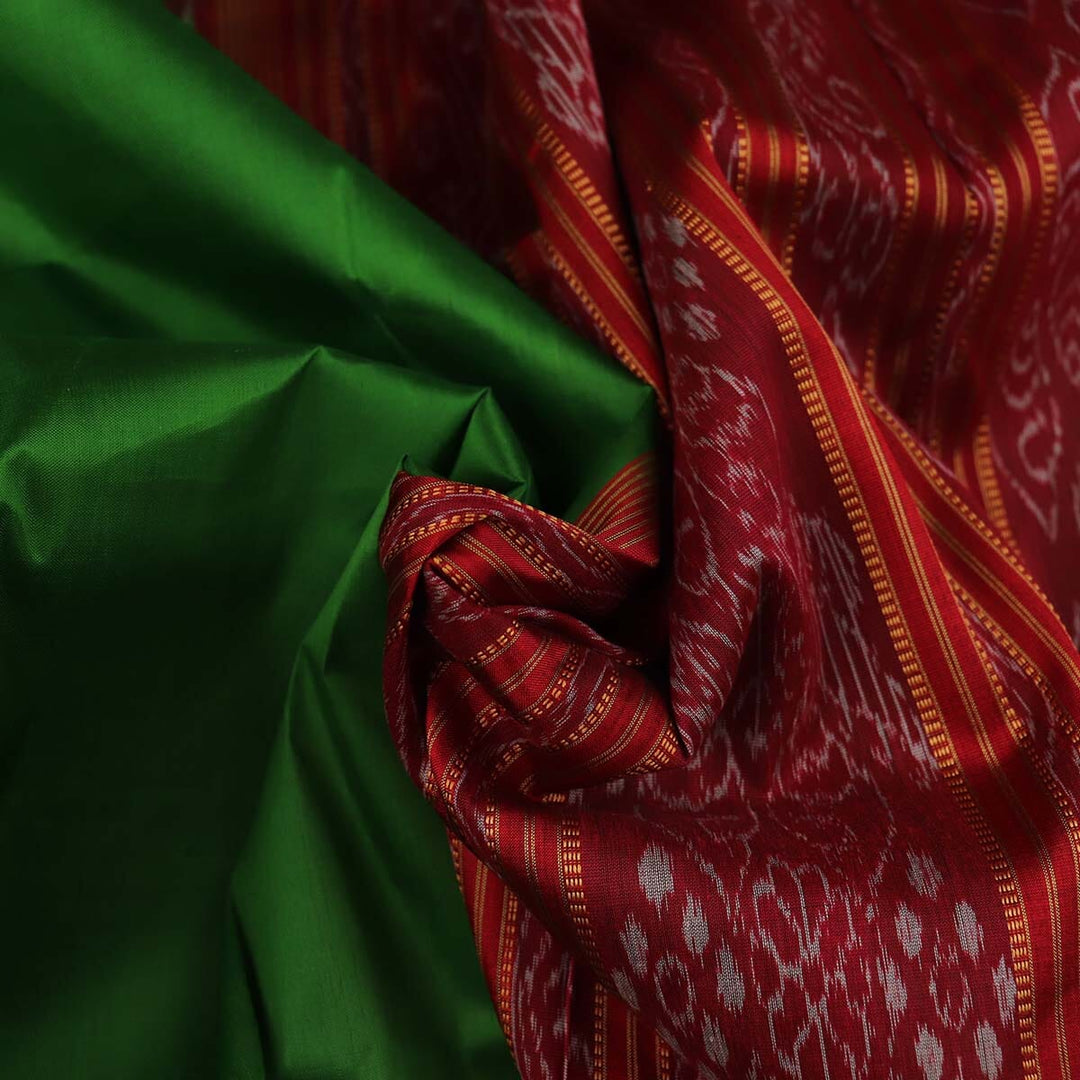Handloom Khandua Silk Ikat Saree Handloom Saree_Khandua Silk Priyadarshini Handloom