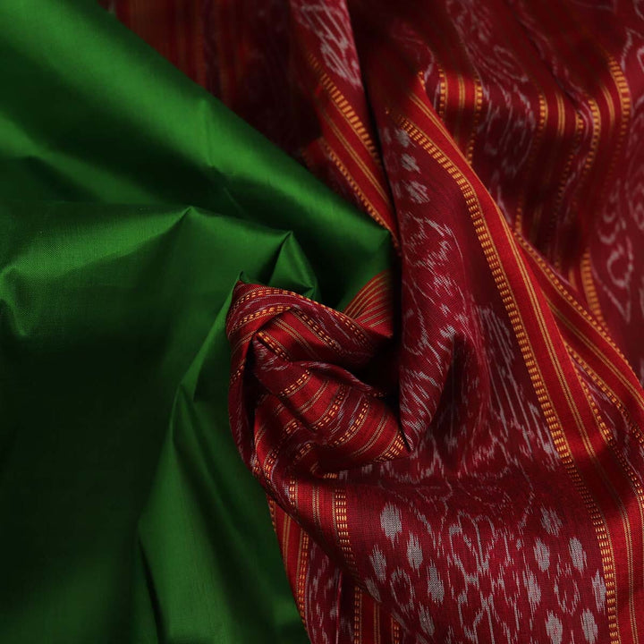 Handloom Khandua Silk Ikat Saree Handloom Saree_Khandua Silk Priyadarshini Handloom