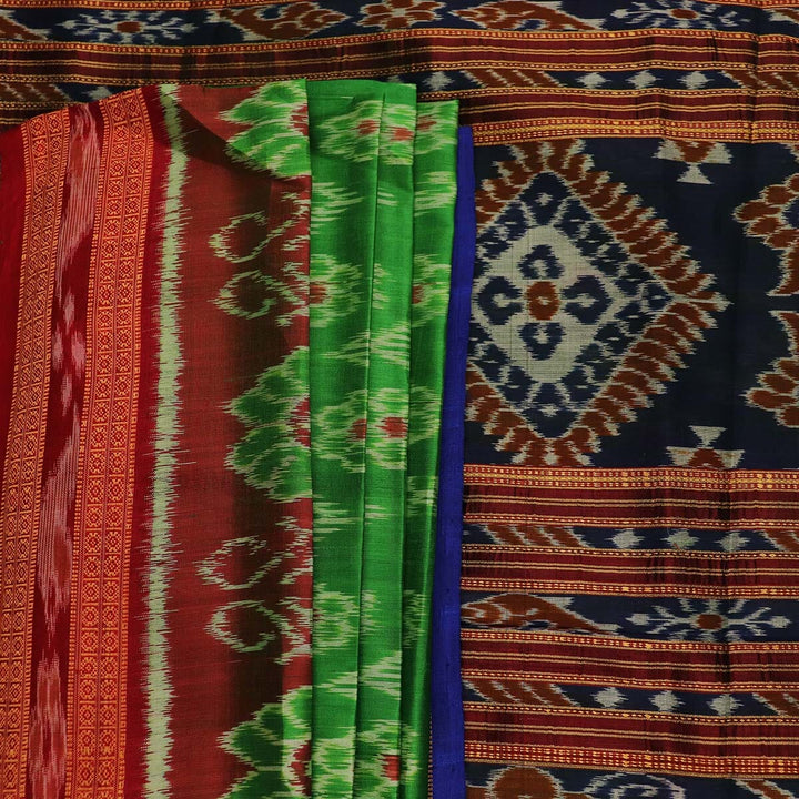 Handloom Khandua Silk Ikat Saree Handloom Saree_Khandua Silk Priyadarshini Handloom