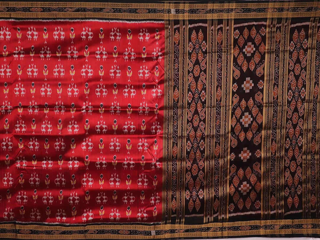 Handloom Khandua Silk Ikat Saree Handloom Saree_Khandua Silk Priyadarshini Handloom