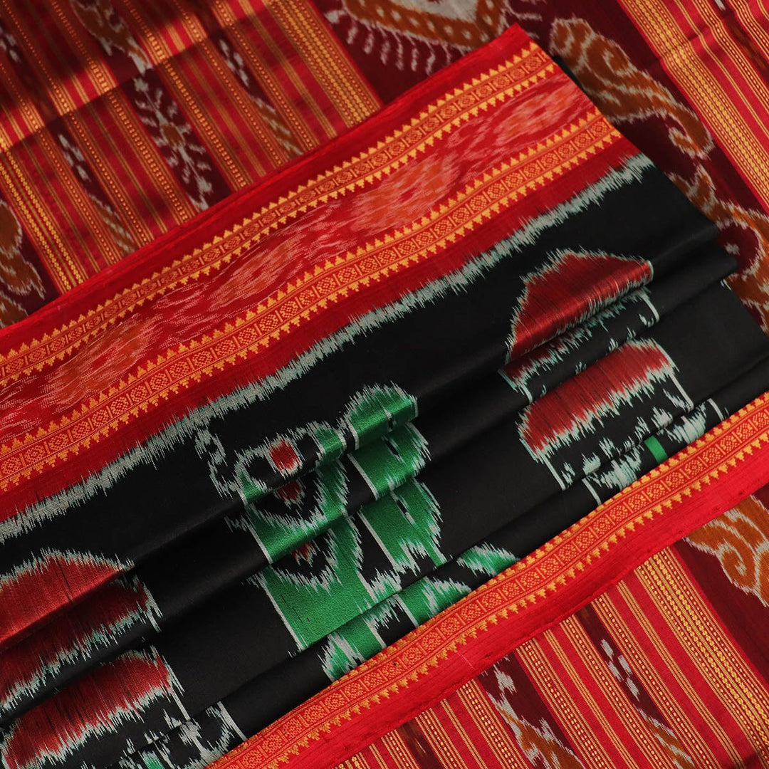 Handloom Khandua Silk Ikat Saree Handloom Saree_Khandua Silk Priyadarshini Handloom