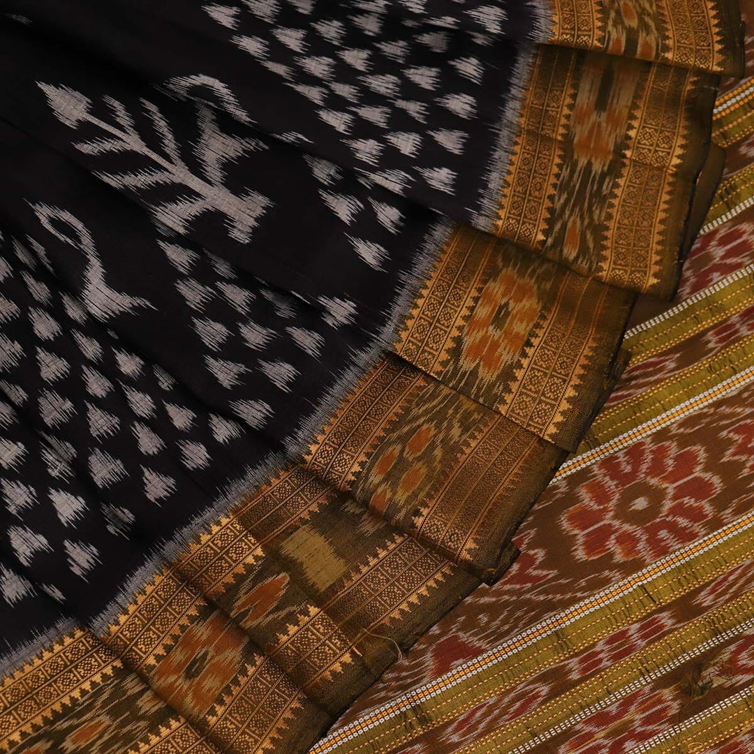 Handloom Khandua Silk Ikat Saree Handloom Saree_Khandua Silk Priyadarshini Handloom