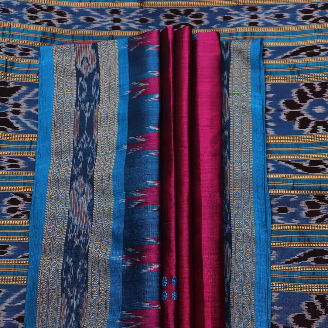 Handloom Khandua Silk Ikat Saree Handloom Saree_Khandua Silk Priyadarshini Handloom 