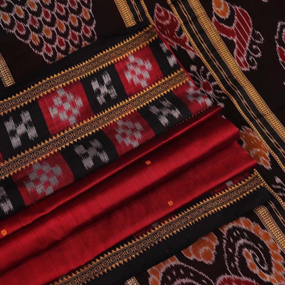 Handloom Khandua Silk Ikat Saree Handloom Saree_Khandua Silk Priyadarshini Handloom