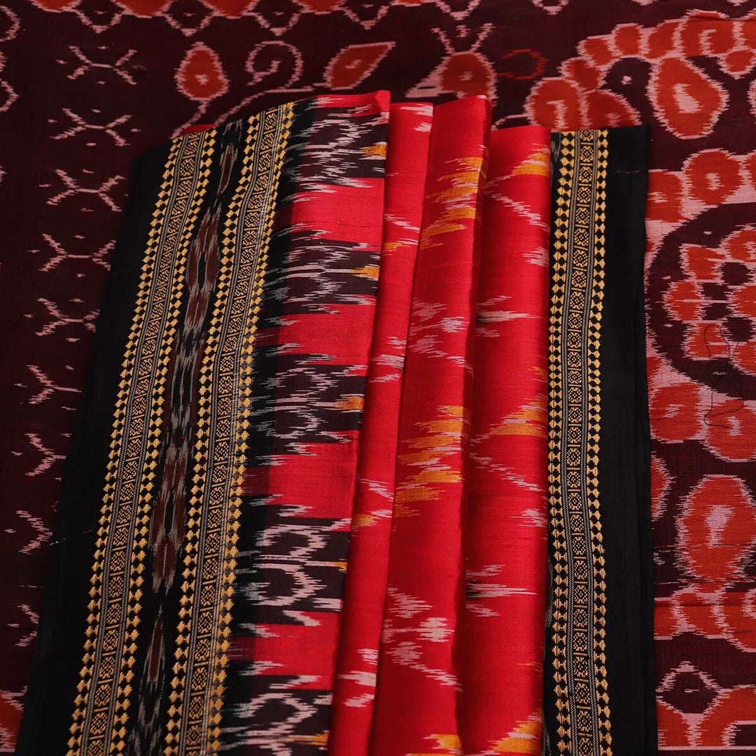 Handloom Khandua Silk Ikat Saree Handloom Saree_Khandua Silk Priyadarshini Handloom