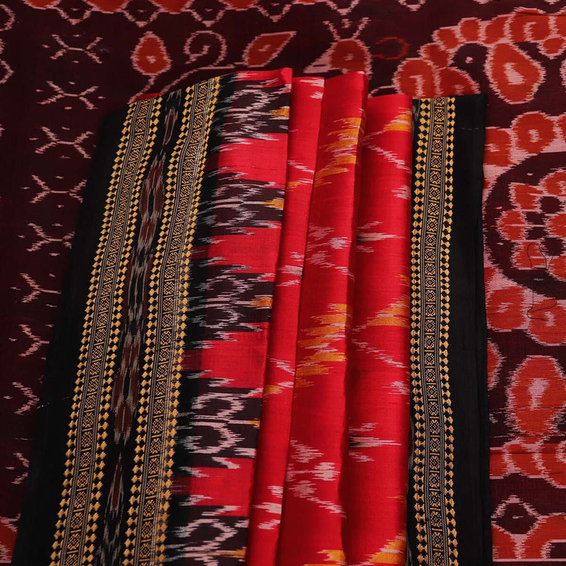 Khandua weave detail