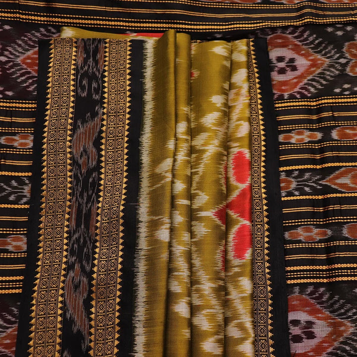 Handloom Khandua Silk Ikat Saree Handloom Saree_Khandua Silk Priyadarshini Handloom